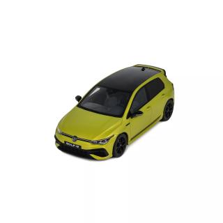 VOLKSWAGEN VW GOLF VIII R 333 LIMITED EDITION LIME YELLOW METALLIC 2023 OttO mobile 1:18 Resinemodell (Türen, Motorhaube... nicht zu öffnen!)